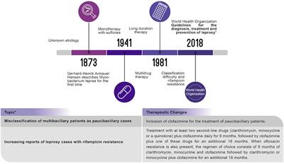 Effectiveness and safety of multidrug therapy containing clofazimine for paucibacillary leprosy and clarithromycin for rifampicin-resistant leprosy: a systematic review and meta-analysis